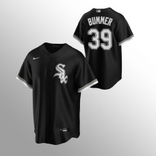 Chicago White Sox #39 Aaron Bummer Replica Alternate Black Jersey