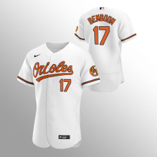 Baltimore Orioles #17 Anthony Bemboom Home Authentic White Jersey