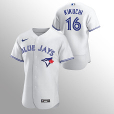 Yusei Kikuchi Toronto Blue Jays #16 Home Authentic White Jersey