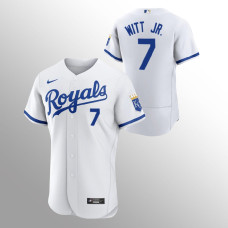 Bobby Witt Jr. Authentic Kansas City Royals Home White Jersey