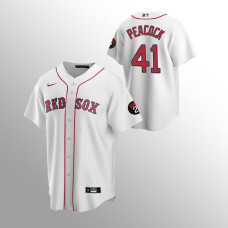 Red Sox Brad Peacock Jersey White Replica Home