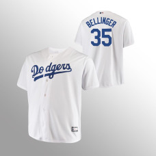 Los Angeles Dodgers Cody Bellinger White #35 Big & Tall Replica Jersey