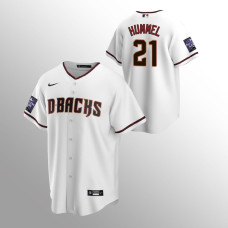 Arizona Diamondbacks Jersey Cooper Hummel White #21 Replica Home