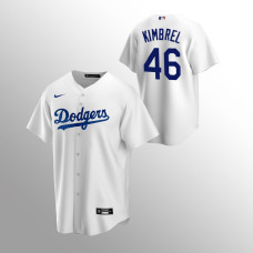 Los Angeles Dodgers White Jersey Craig Kimbrel #46 Replica Home