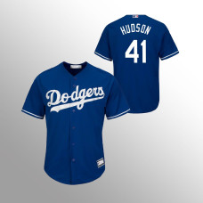 Los Angeles Dodgers Jersey Daniel Hudson Royal #41 Big & Tall Replica