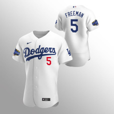 Los Angeles Dodgers #5 Freddie Freeman Authentic 2022 All-Star Game White Jersey