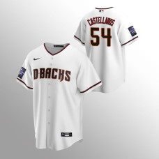 Arizona Diamondbacks Jersey Humberto Castellanos White #54 Replica Home