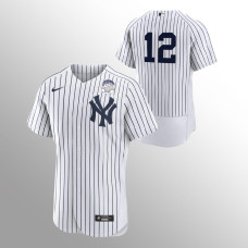 Authentic White Yankees Isiah Kiner-Falefa Jersey Home