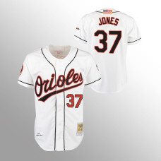 Jahmai Jones Orioles #37 Authentic Jersey Home White