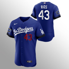 2022 All-Star Game Edwin Rios Los Angeles Dodgers Authentic Navy Jersey