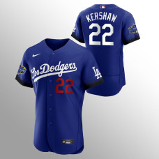 2022 All-Star Game Clayton Kershaw Los Angeles Dodgers Authentic Navy Jersey
