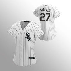 Tigers #27 Lucas Giolito women's Jersey Home White Replica