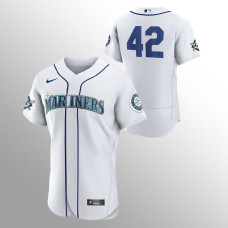 Jackie Robinson Seattle Mariners Authentic White Jersey