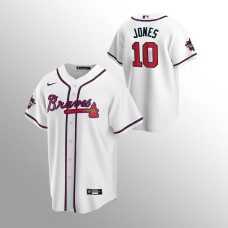 Chipper Jones Atlanta Braves White 2021 MLB All-Star Game Replica Home Jersey