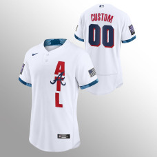Atlanta Braves Custom White 2021 MLB All-Star Game Authentic Jersey