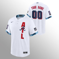 Atlanta Braves Custom White 2021 MLB All-Star Game Replica Jersey