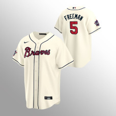 Freddie Freeman Atlanta Braves Cream 2021 MLB All-Star Game Replica Alternate Jersey
