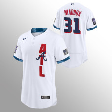 Atlanta Braves Greg Maddux White 2021 MLB All-Star Game Authentic Jersey
