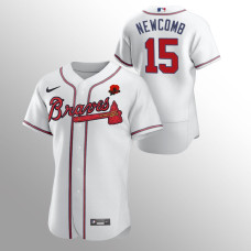 Atlanta Braves Sean Newcomb White 2021 Memorial Day Authentic Jersey