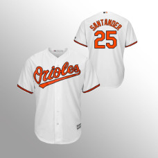 Baltimore Orioles Anthony Santander White Cool Base Home Jersey