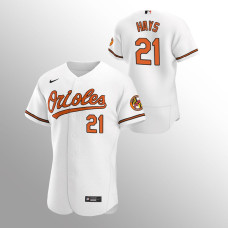 Baltimore Orioles Austin Hays White Authentic Home Jersey