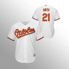 Baltimore Orioles Austin Hays White Cool Base Home Jersey