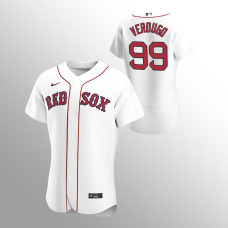 Men's Boston Red Sox Alex Verdugo Authentic White 2020 Home Jersey