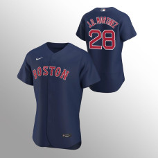 Men's Boston Red Sox J.D. Martinez Authentic Navy 2020 Alternate Jersey