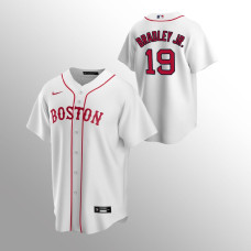 Men's Boston Red Sox Jackie Bradley Jr. #19 White Replica Alternate Jersey