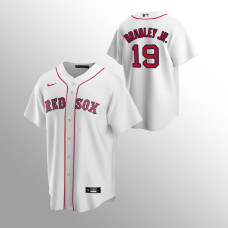 Men's Boston Red Sox Jackie Bradley Jr. #19 White Replica Home Jersey