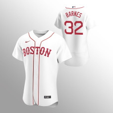 Men's Boston Red Sox Matt Barnes Authentic White 2020 Alternate Jersey