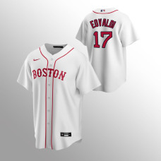 Men's Boston Red Sox Nathan Eovaldi #17 White Replica Alternate Jersey