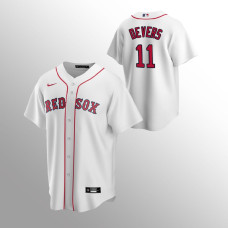 Men's Boston Red Sox Rafael Devers #11 White Replica Home Jersey