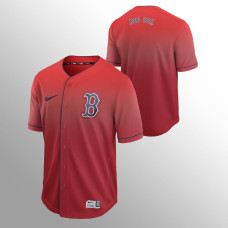 Men's Boston Red Sox Red Fade Jersey