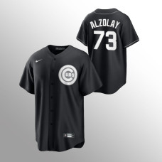 Adbert Alzolay Chicago Cubs Black Alternate Fashion Replica Jersey