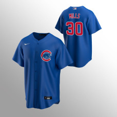 Men's Chicago Cubs Alec Mills Replica Royal 2020 Alternate Jersey