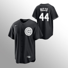 Anthony Rizzo Chicago Cubs Black Alternate Fashion Replica Jersey