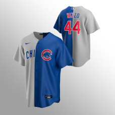 Anthony Rizzo Chicago Cubs Gray Royal Split Replica Jersey