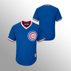 Men's Chicago Cubs Cooperstown Collection Royal Big & Tall Replica Alternate Jersey