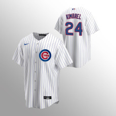 Men's Chicago Cubs Craig Kimbrel #24 White Replica Home Jersey