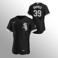 Men's Chicago White Sox Aaron Bummer Authentic Black 2020 Alternate Jersey