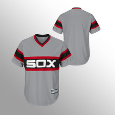 Men's Chicago White Sox Cooperstown Collection Gray Big & Tall Replica Jersey
