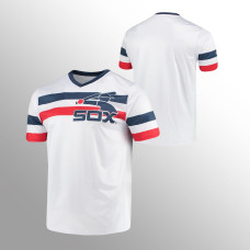 Men's Chicago White Sox Cooperstown Collection White V-Neck Jersey