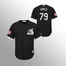 Men's Chicago White Sox #79 Black Jose Abreu 2019 Spring Training Cool Base Majestic Jersey