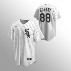 Men's Chicago White Sox Luis Robert Replica White 2020 Home Team Jersey