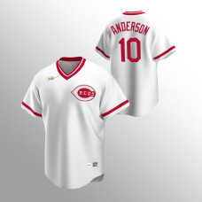 Sparky Anderson Cincinnati Reds White Cooperstown Collection Home Jersey