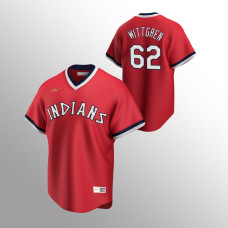 Nick Wittgren Cleveland Indians Red Cooperstown Collection Road Jersey