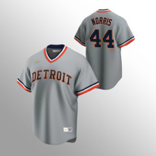 Men's Detroit Tigers #44 Daniel Norris Gray Road Cooperstown Collection Jersey