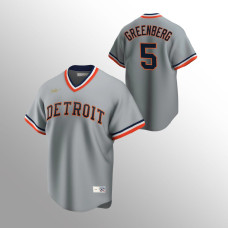 Hank Greenberg Detroit Tigers Gray Cooperstown Collection Road Jersey