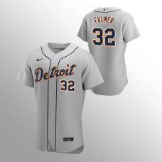 Men's Detroit Tigers Michael Fulmer Authentic Gray 2020 Road Jersey